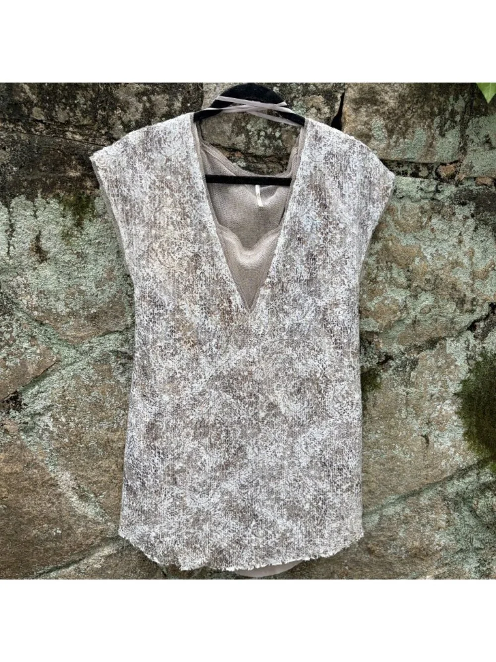 Free People Midnight Dreamer Shattered Glass Mini Sequin Dress XS Gold Party